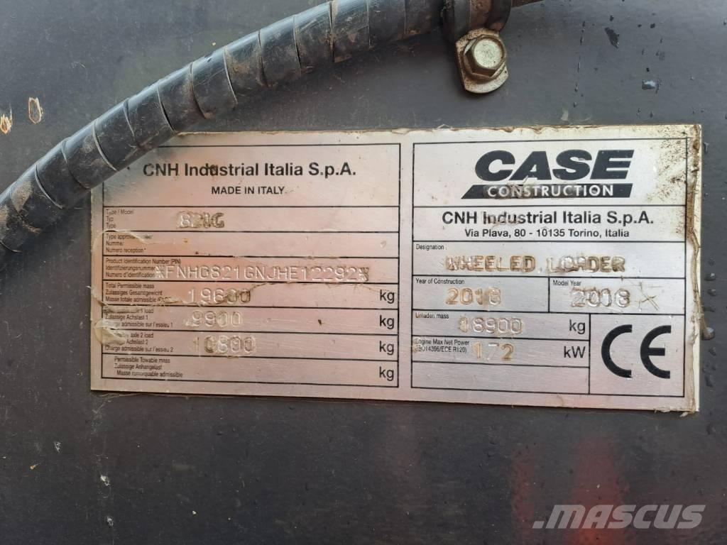 CASE 821g Wheel loaders