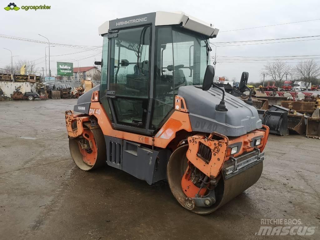 Hamm DV 40 VV Twin drum rollers
