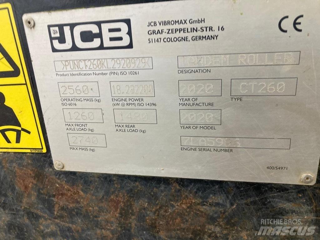JCB CT 260-120 Twin drum rollers