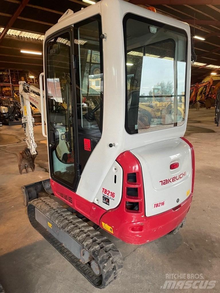 Takeuchi TB216 Mini excavators < 7t (Mini diggers)