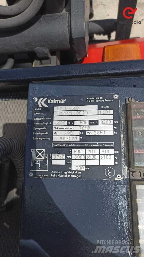 Kalmar ECL6-600 Electric forklift trucks