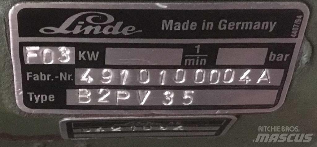 Linde B2PV35 Hydraulics