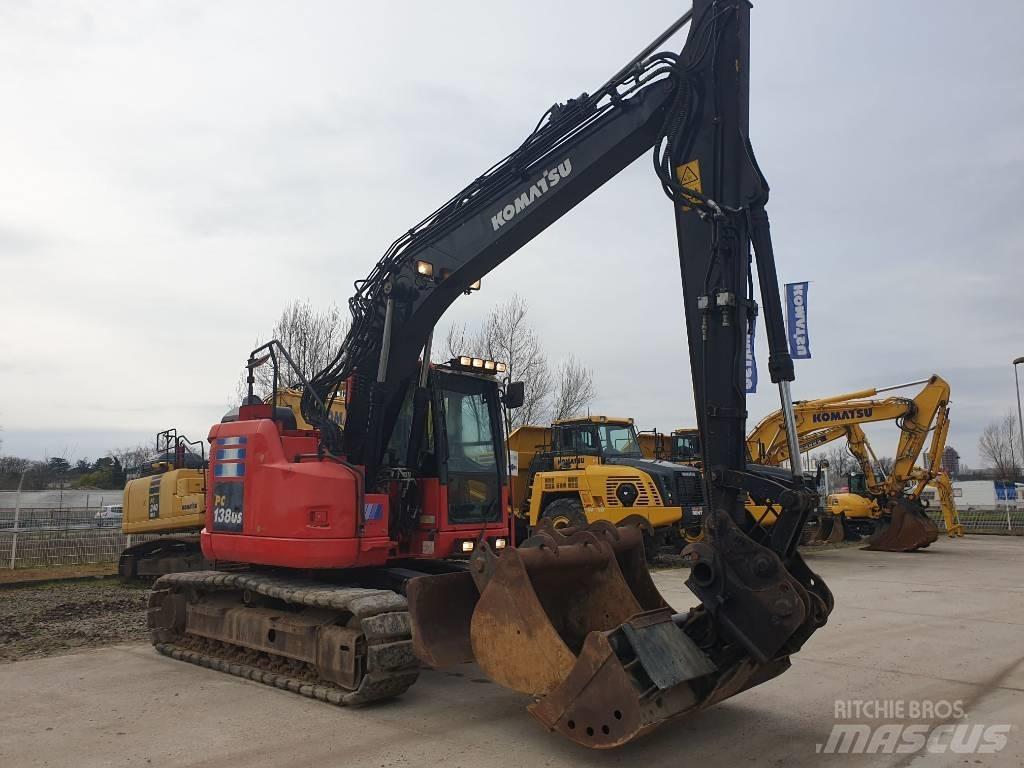 Komatsu PC138US-11 Crawler excavators