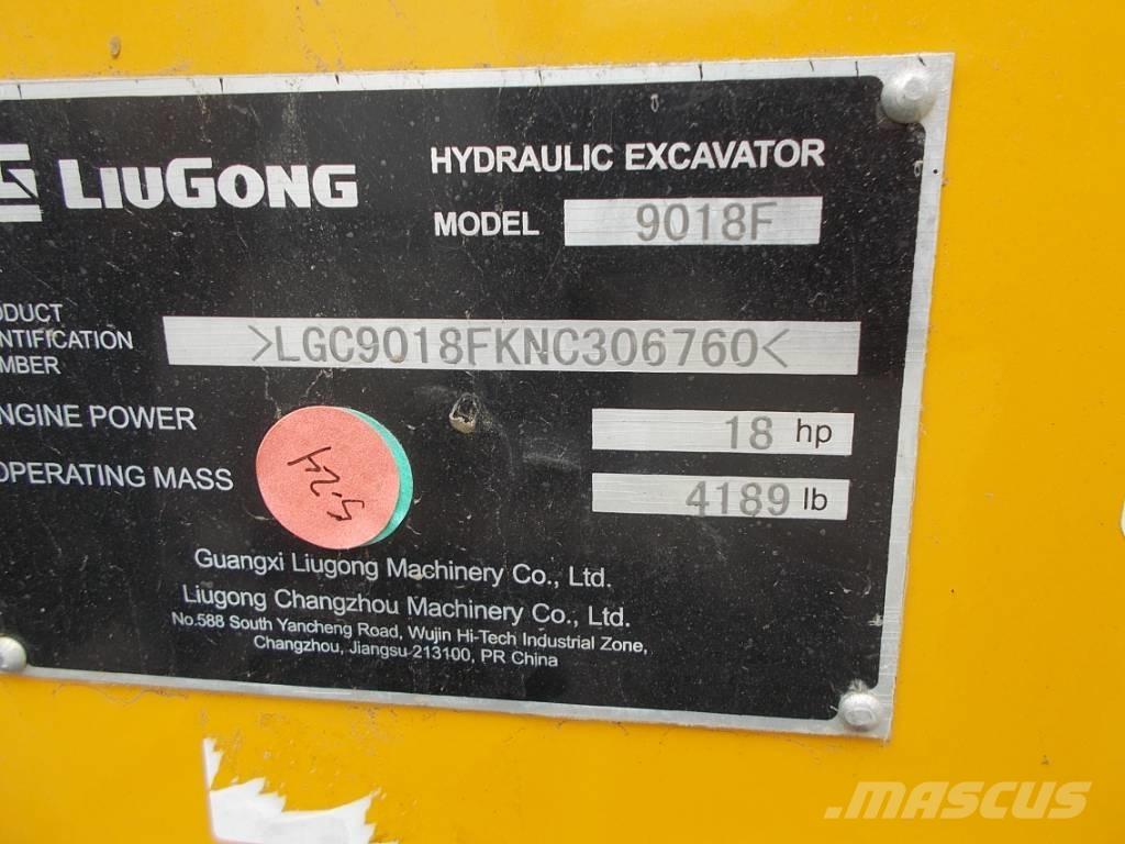 LiuGong 9018 F Mini excavators < 7t (Mini diggers)