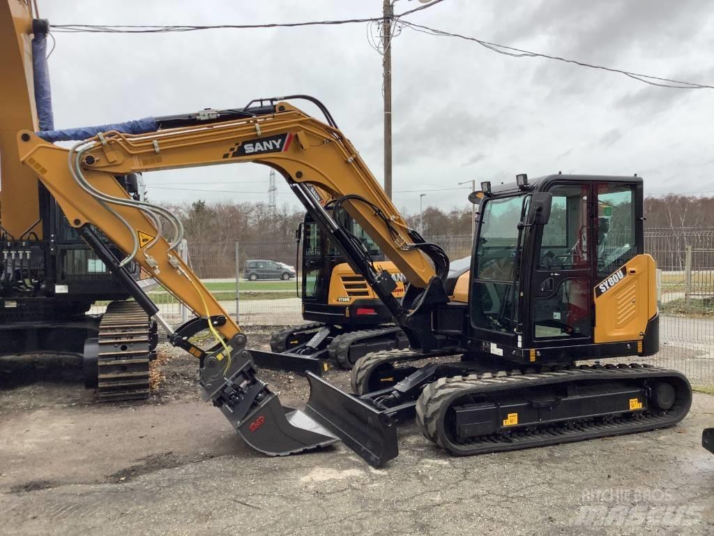 Sany SY80U Mini excavators  7t - 12t