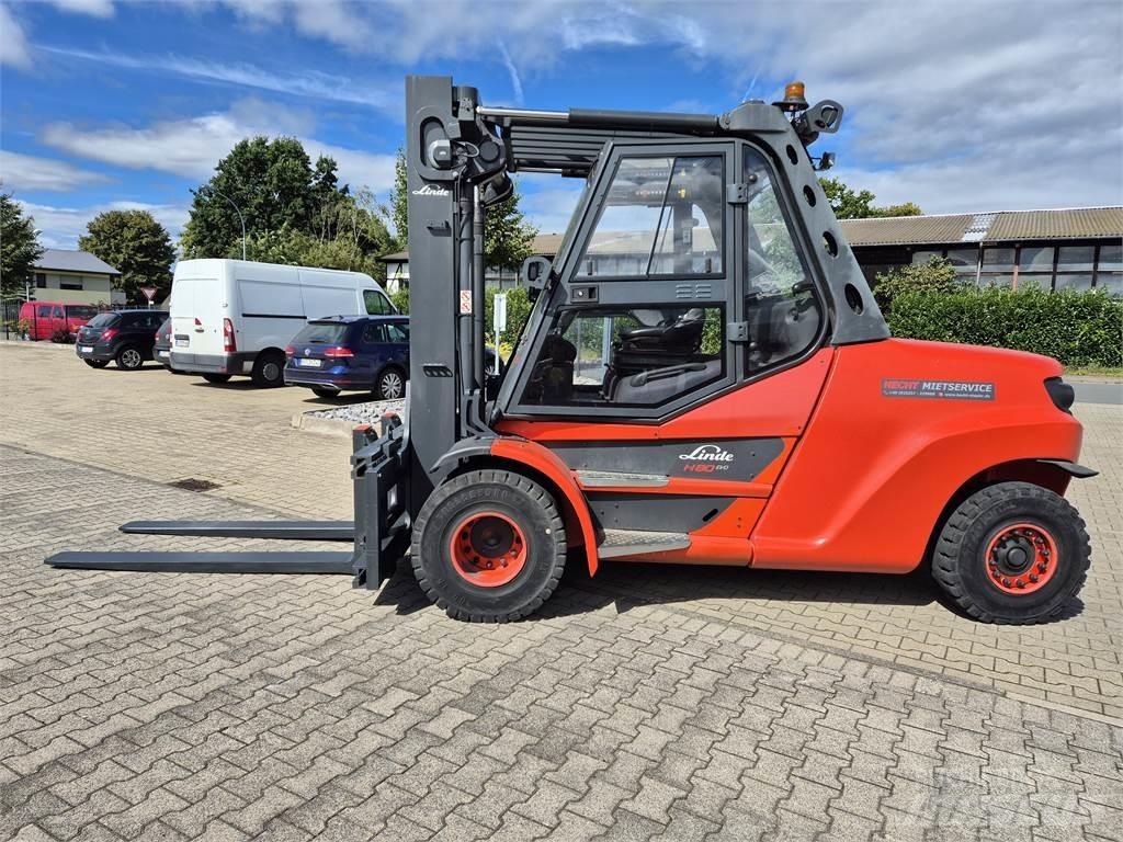 Linde H80D-03/1100 Diesel trucks