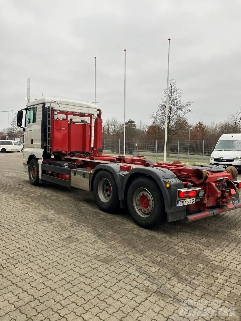 MAN TGX 26.500 6X2 Hook lift trucks
