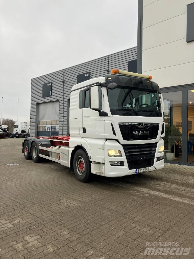 MAN TGX 26.500 6X2 Hook lift trucks