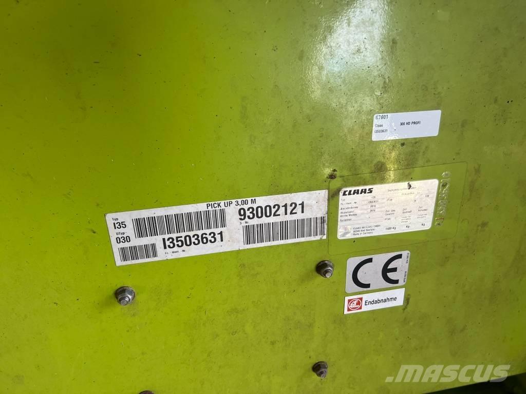 CLAAS PU 300 HD Other forage harvesting equipment