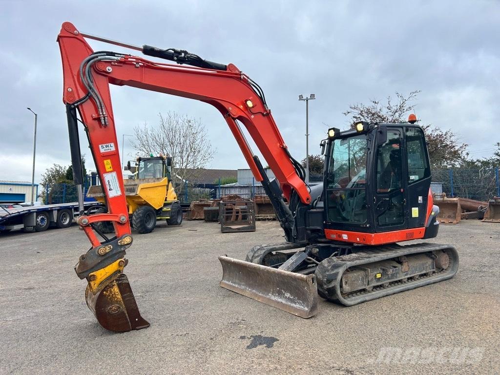 Kubota KX080-4 Mini excavators  7t - 12t