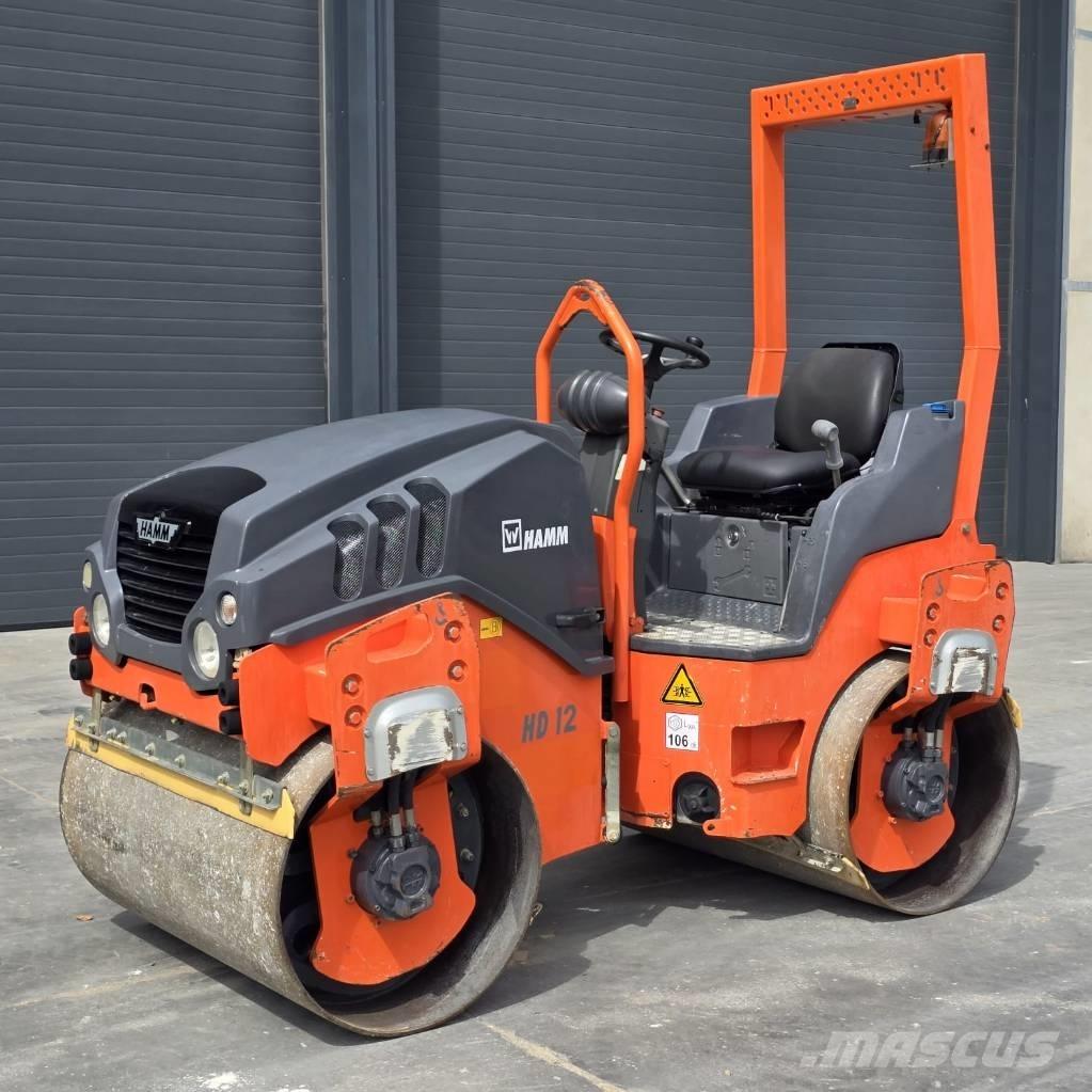 Hamm HD 12 VV Twin drum rollers