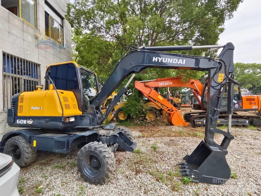 Hyundai Robex 60 Wheeled excavators
