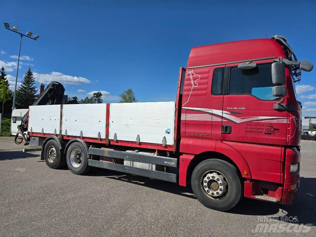 MAN TGA 26.480 Truck mounted cranes