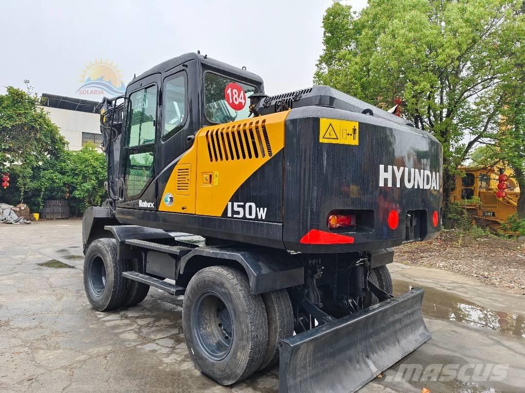 Hyundai Robex 150W Wheeled excavators