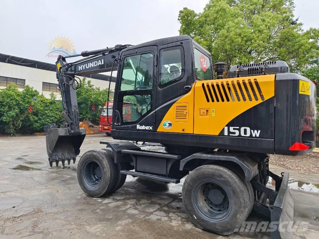 Hyundai Robex 150W Wheeled excavators