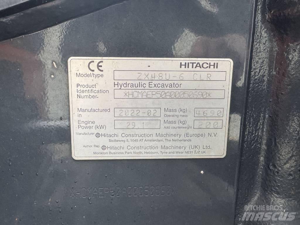 Hitachi ZX 48 U-6 Mini excavators < 7t (Mini diggers)