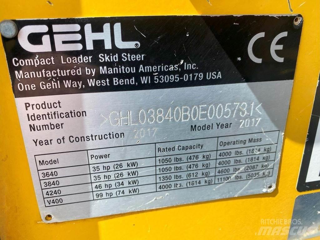 Gehl SL3840 NVT Skid steer loaders