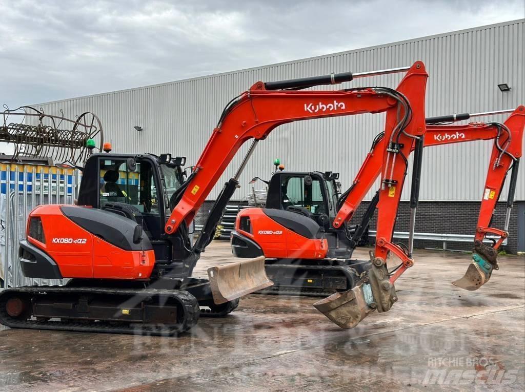 Kubota KX 080-4 Mini excavators  7t - 12t