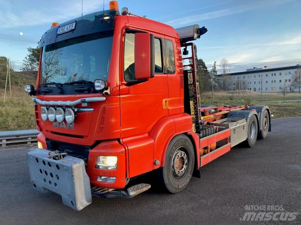 MAN TGS 26.460 LL Hook lift trucks