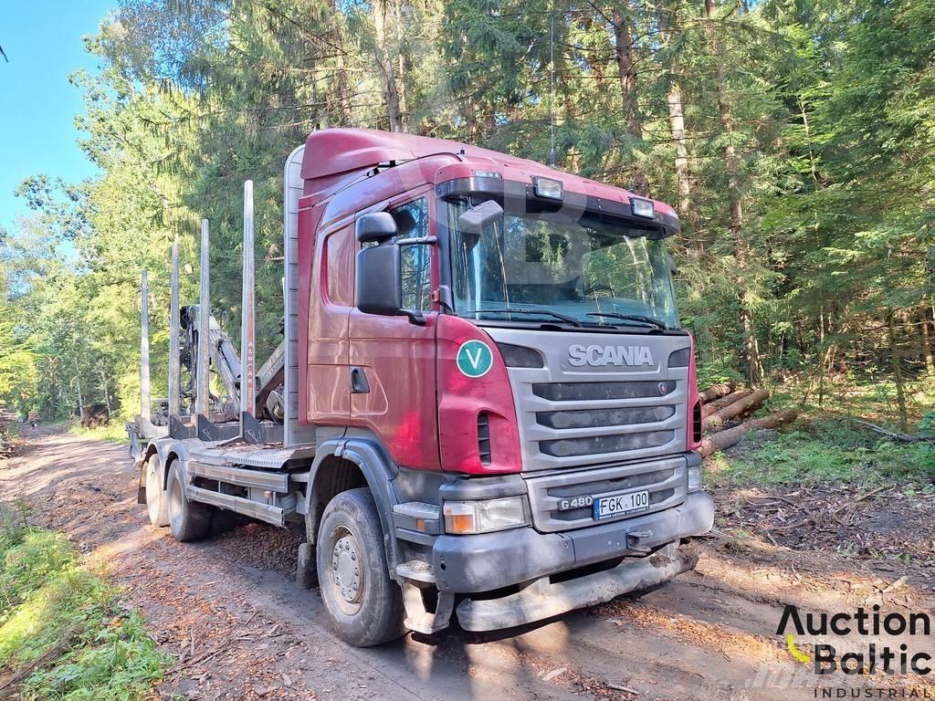 Scania R 480 Timber trucks