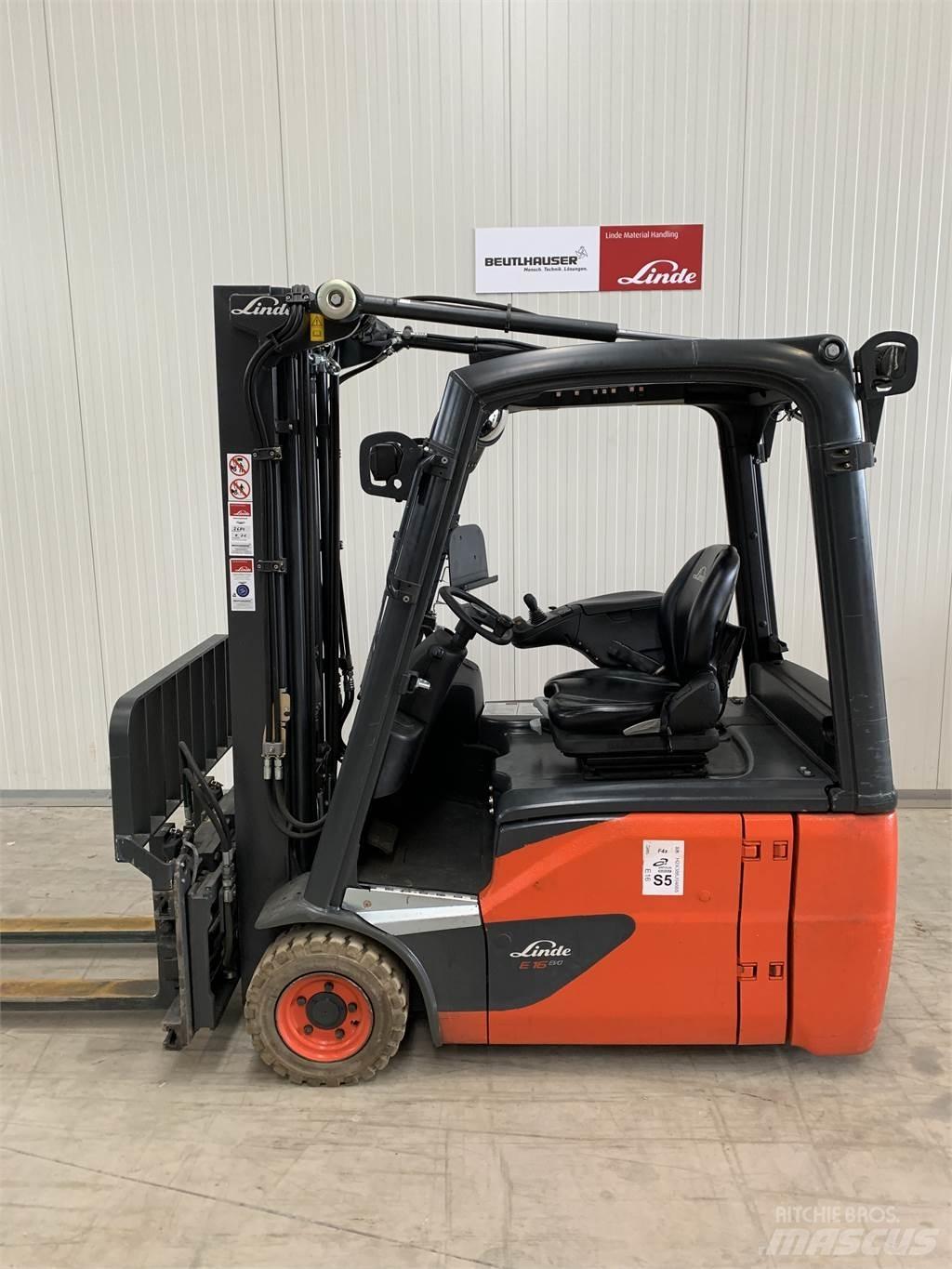Linde E16 Electric forklift trucks