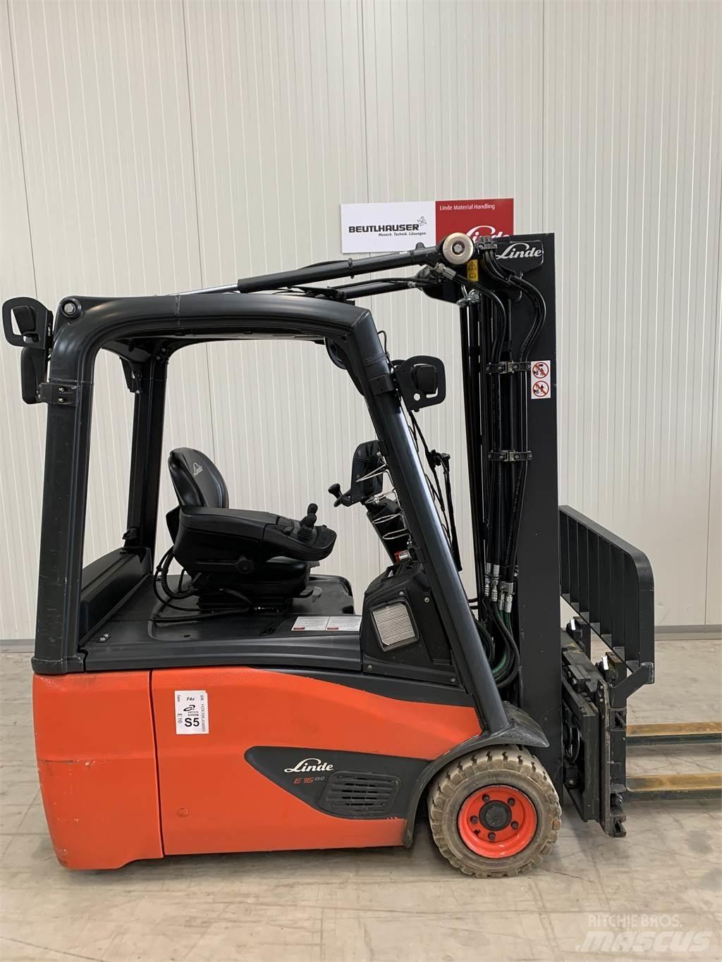 Linde E16 Electric forklift trucks