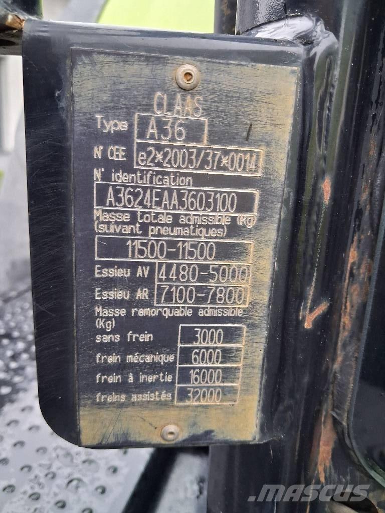 CLAAS Arion 640 Tractors