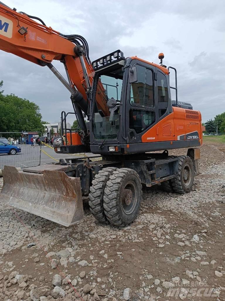 Doosan DX 190 W-5 Wheeled excavators