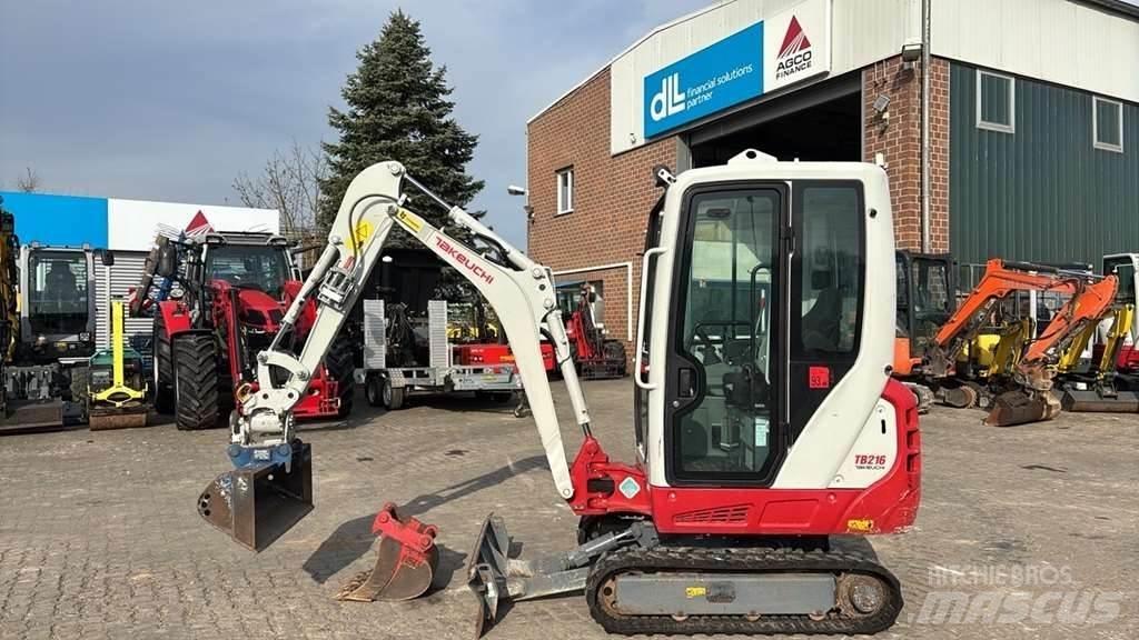 Takeuchi TB216 Mini excavators < 7t (Mini diggers)