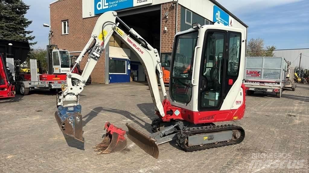 Takeuchi TB216 Mini excavators < 7t (Mini diggers)