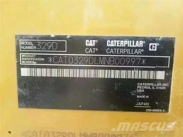 CAT 329 D L Crawler excavators