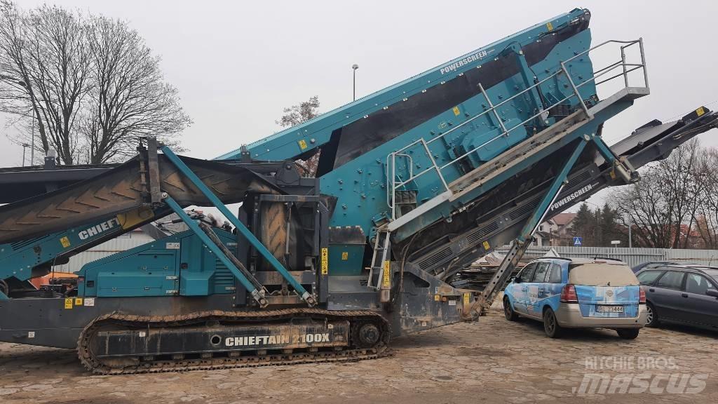 PowerScreen 2100 Mobile screeners