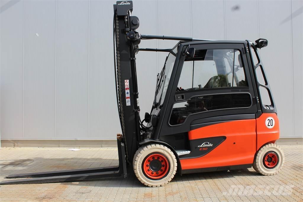 Linde E50/600HL Electric forklift trucks
