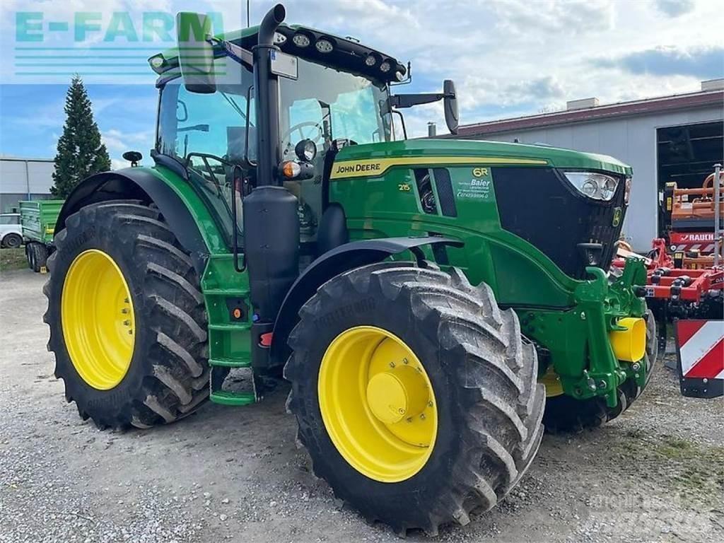 John Deere 6r 215 Tractors