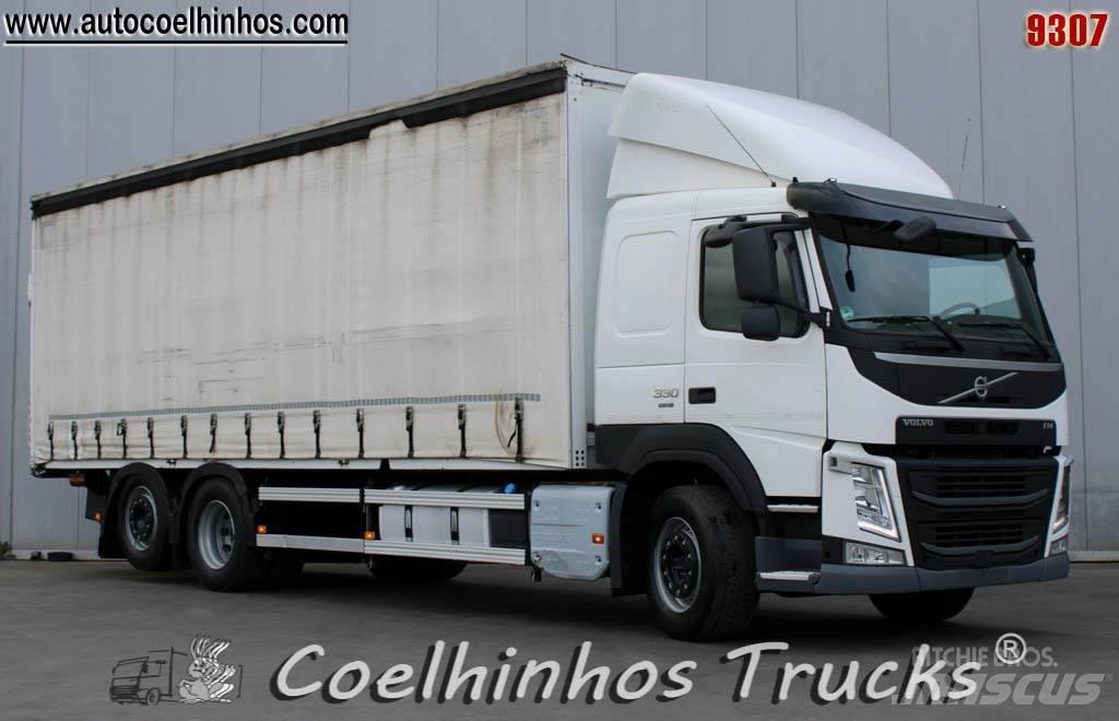 Volvo FM 330 Curtain sider trucks