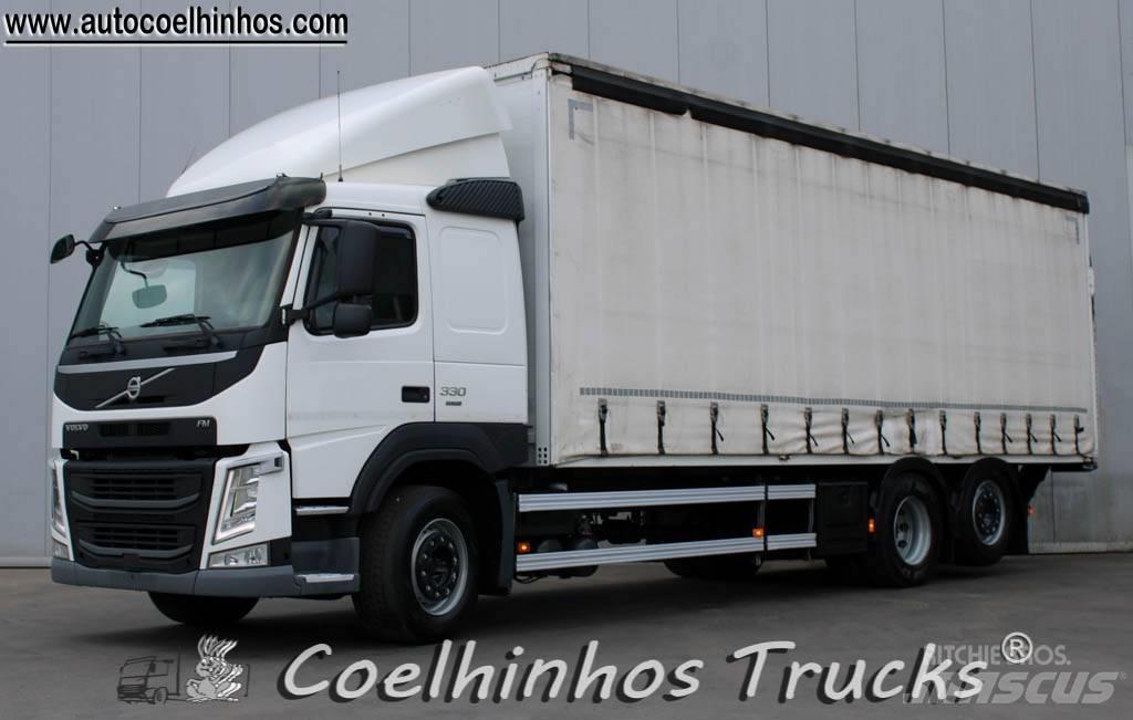 Volvo FM 330 Curtain sider trucks