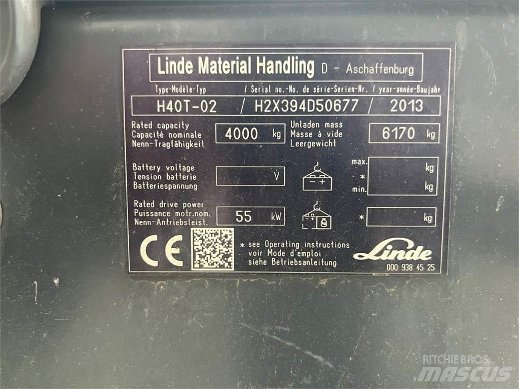 Linde H40T-02 LPG trucks