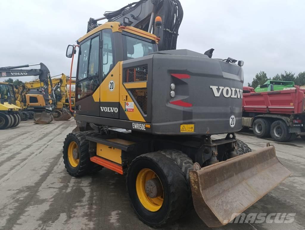 Volvo EWR 150 E Wheeled excavators