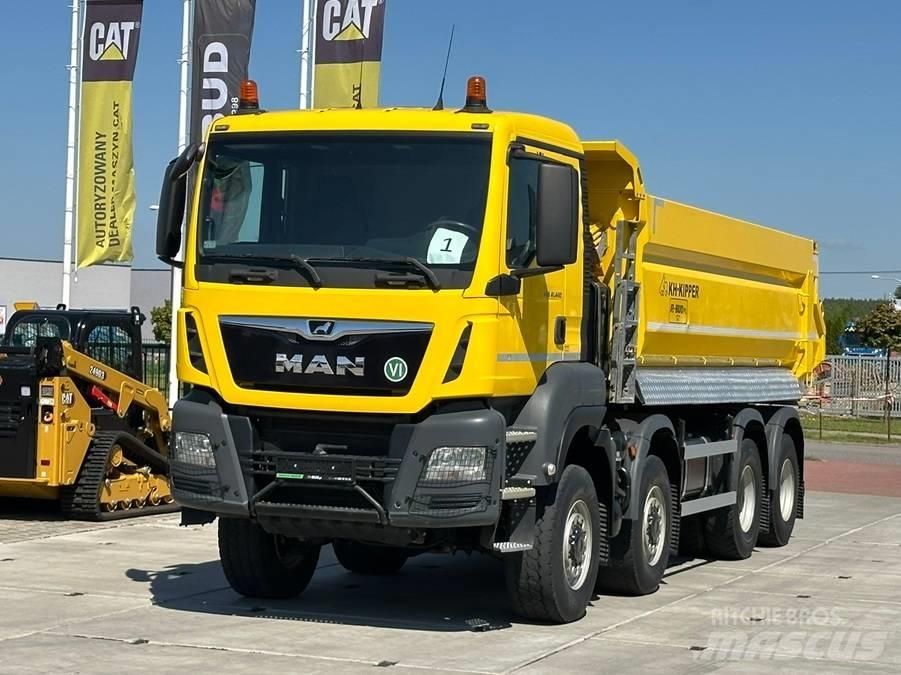 MAN TGS 41.460  8X8 Tipper trucks