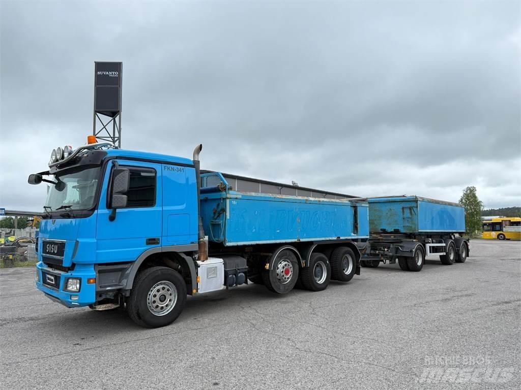 Sisu DK12M 8X4 Tipper trucks