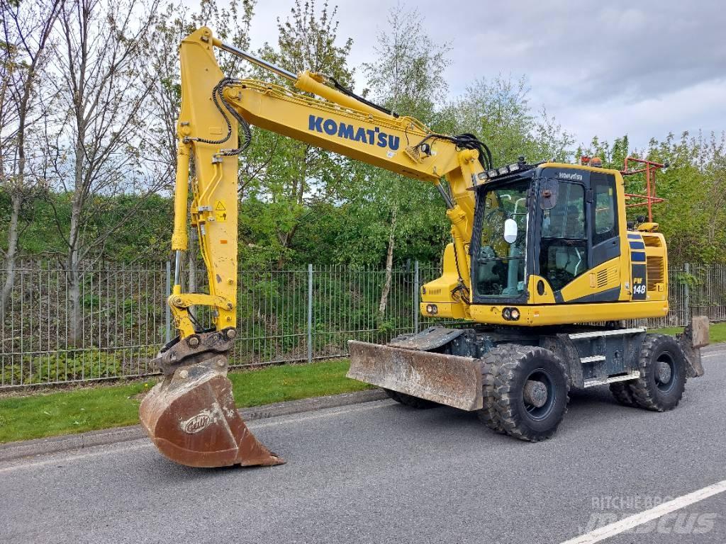 Komatsu PW148-11 Wheeled excavators