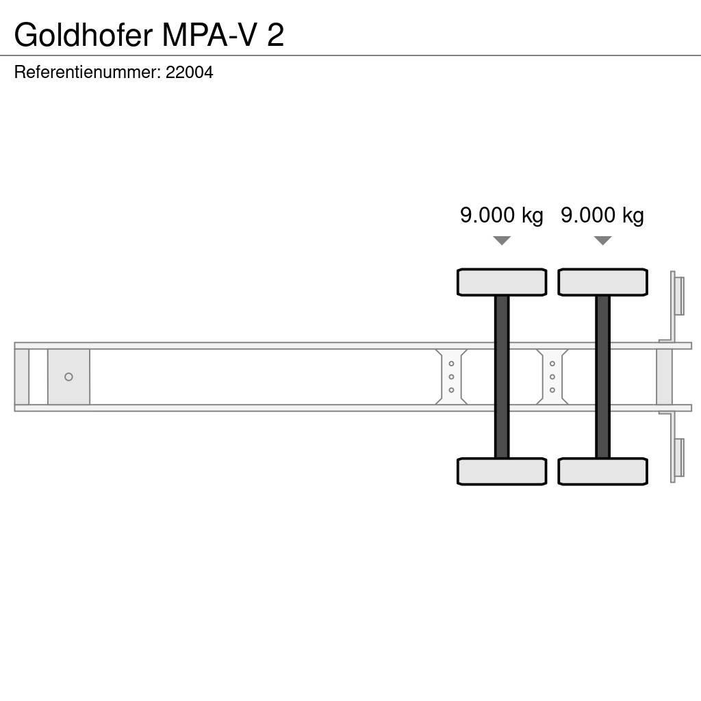 Goldhofer MPA-V 2 Low loader-semi-trailers