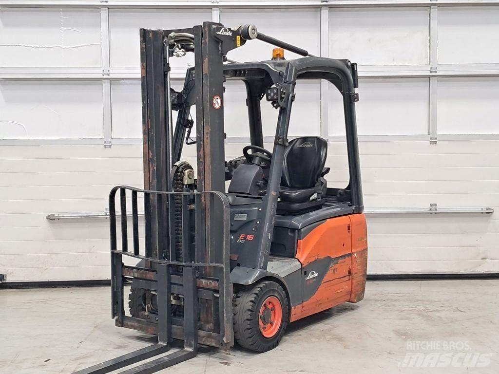 Linde E16C-02 Electric forklift trucks