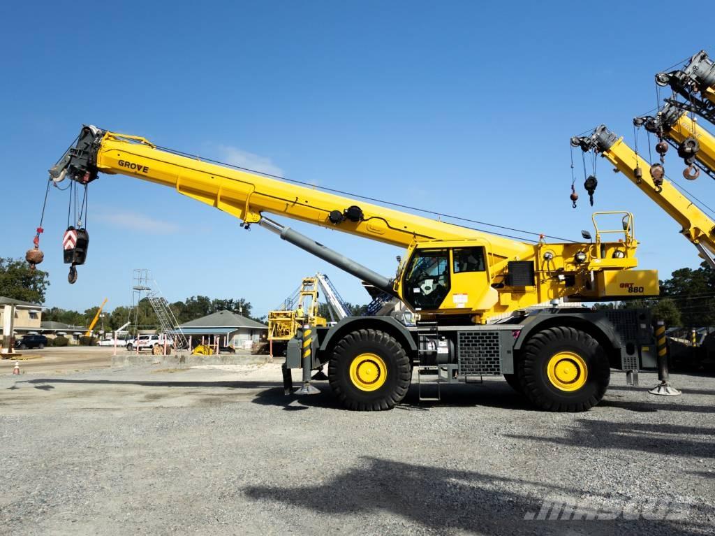 Grove GRT 880 Rough terrain cranes