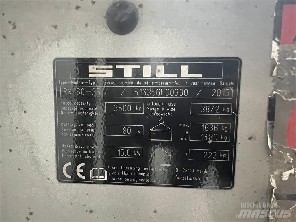 Still RX60-35 Electric forklift trucks