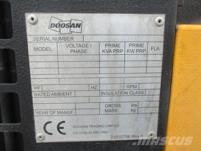 Doosan G 20 Diesel Generators