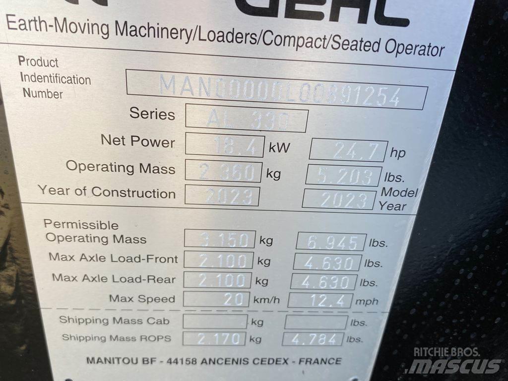 Gehl AL330 Wheel loaders