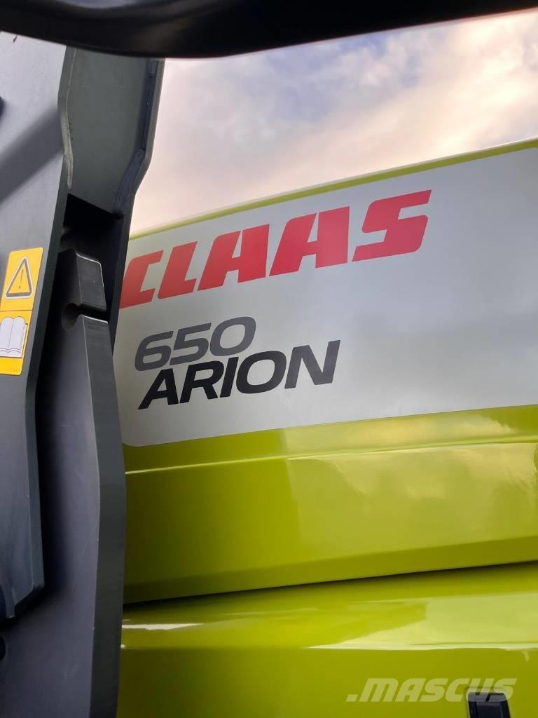 CLAAS ARION 650 Tractors