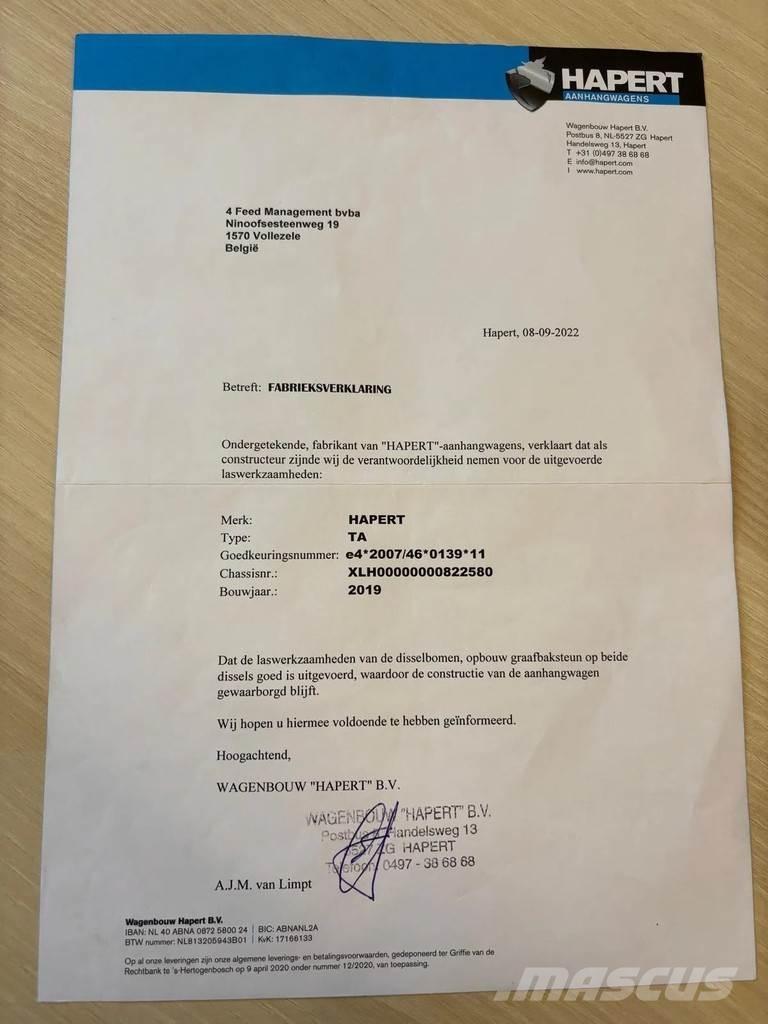 Hapert LF2 Car carrier