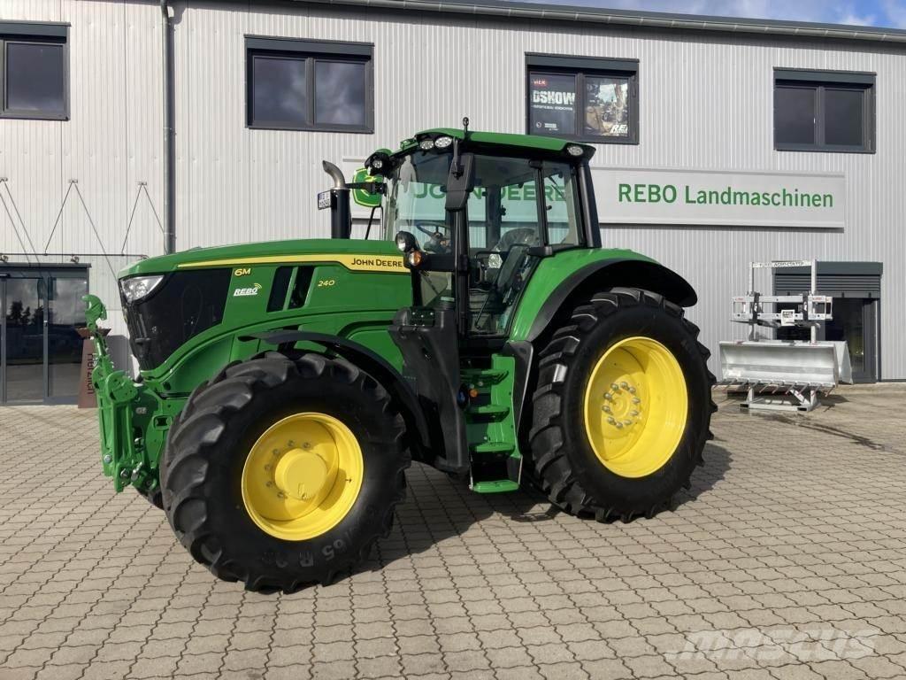 John Deere 6M240 Tractors